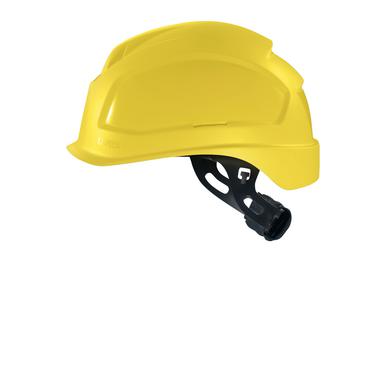 uvex pheos ABS B-S-WR Schutzhelm - mit Lüftung - mit Drehradsystem - gekürztem Schirm