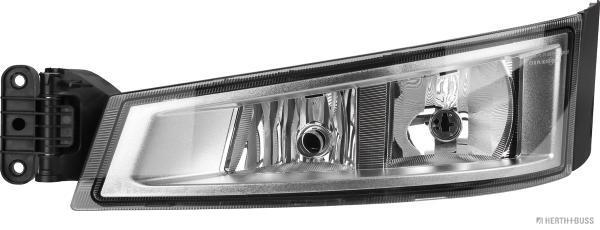 HERTH&BUSS Nebelscheinwerfer, Links, H7 / H1, Chrome