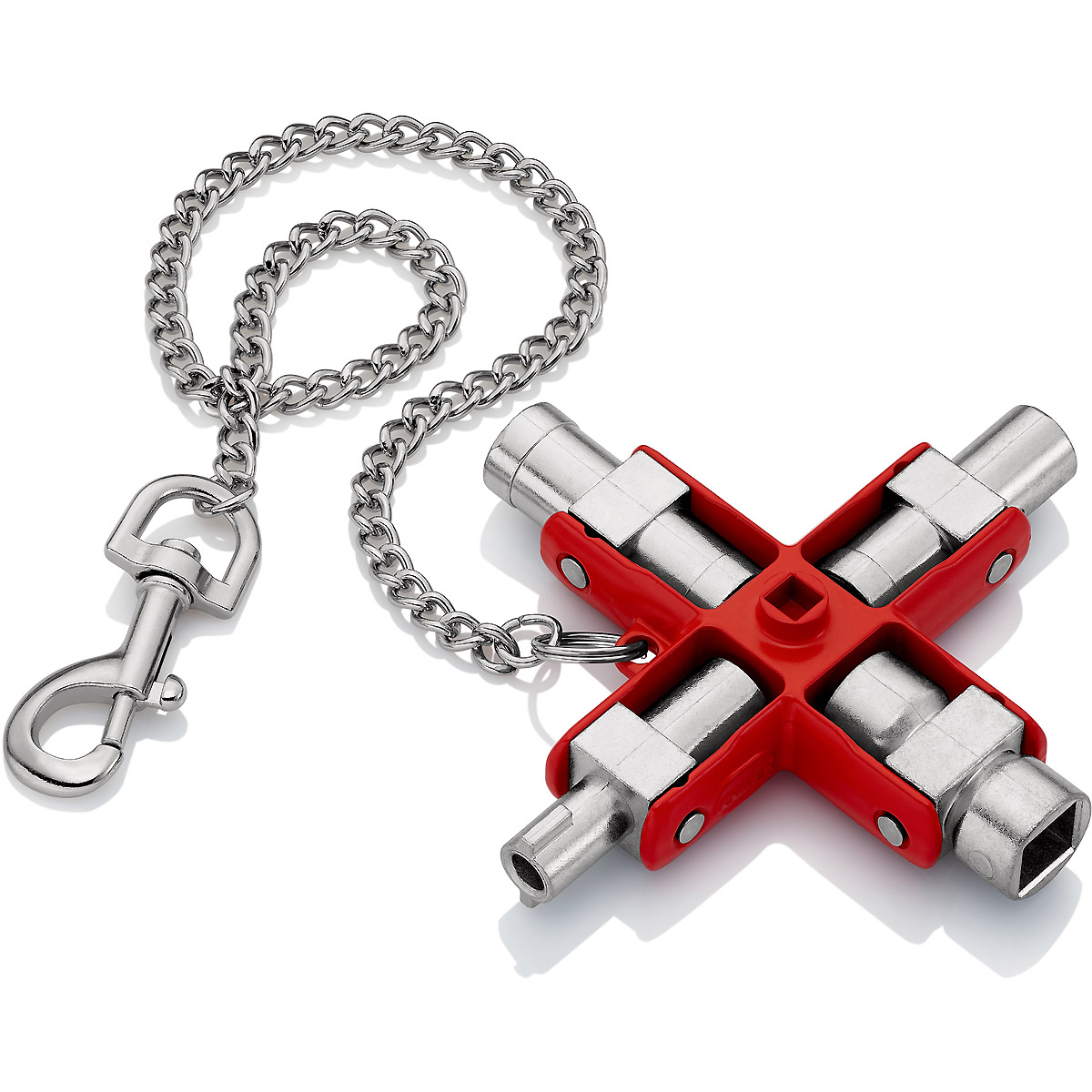 KNIPEX Universal-Schlüssel für gängige Schränke und Absperrsysteme 90 mm