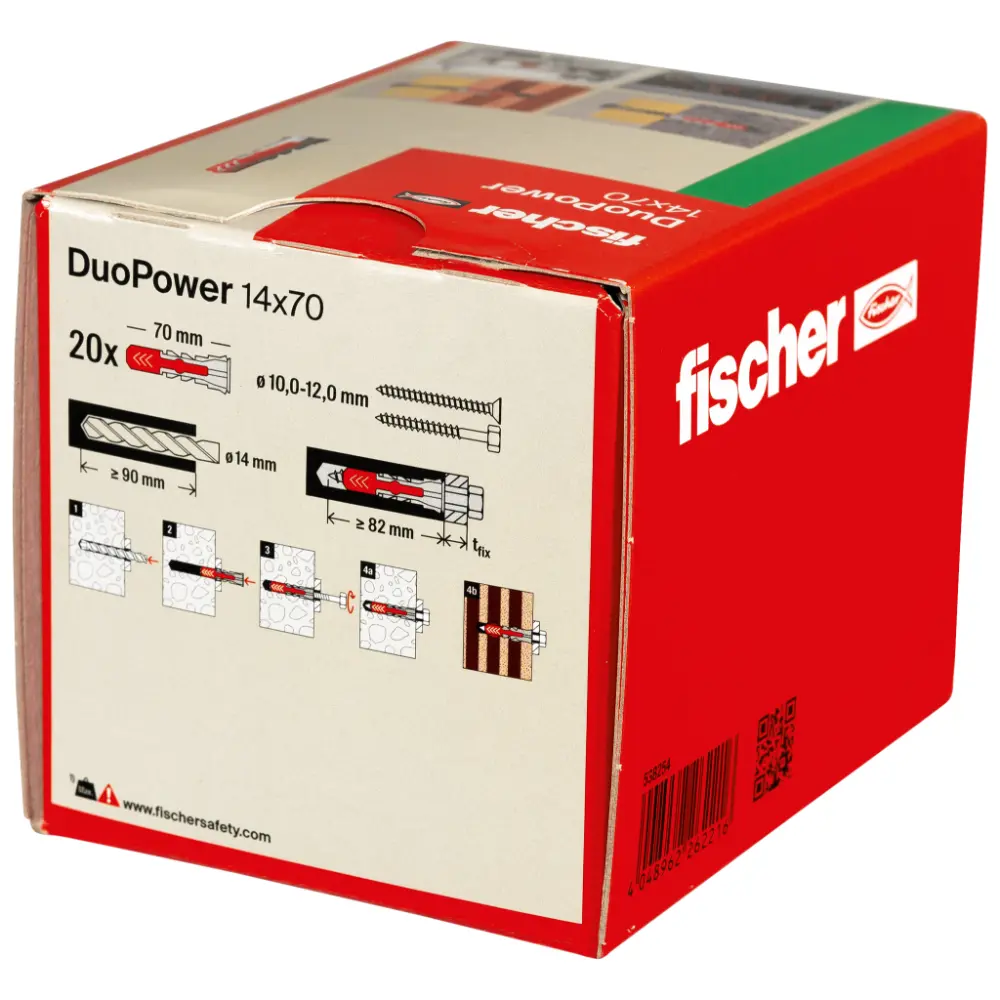 Fischer Universaldübel DuoPower 14x70