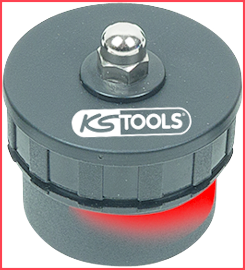 KS Tools Turbolader-Bajonett-Ladeluft-System-Prüfkoffer-Satz, 13-tlg