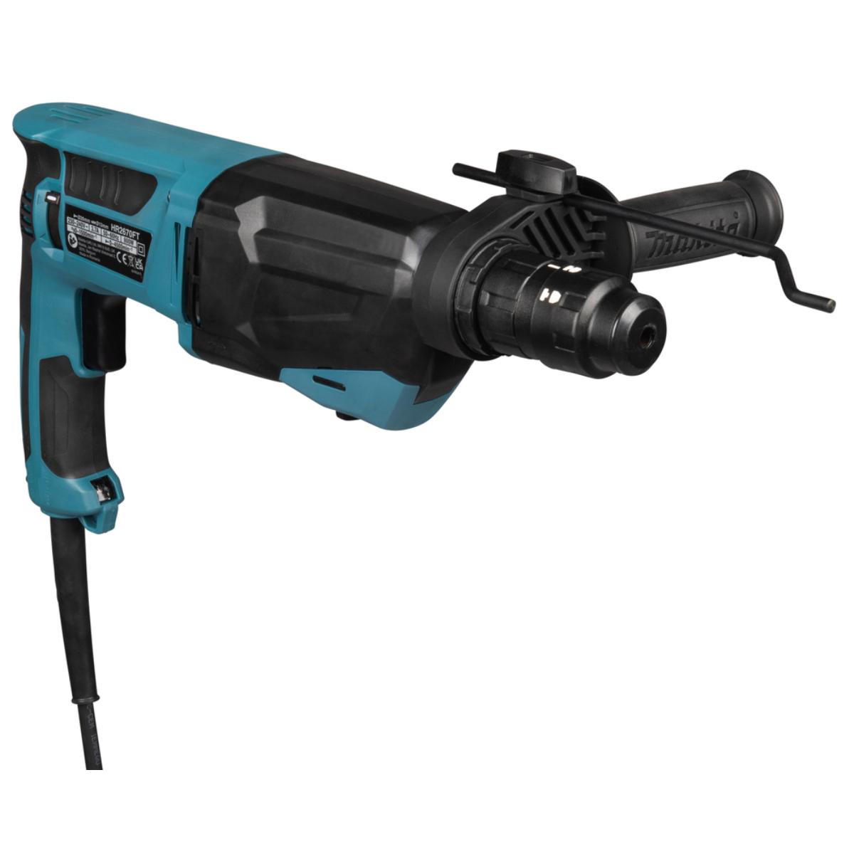 Makita Kombihammer 800 W, SDS-PLUS, 26 mm, 3,0 J - HR2670FTX1MA