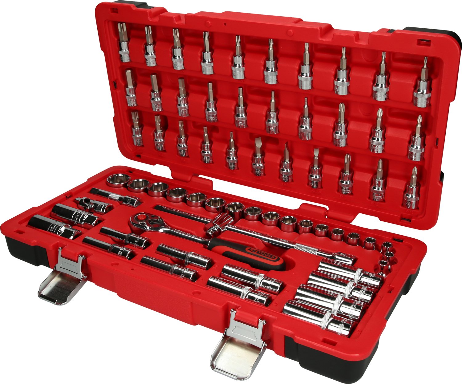 KS Tools 3/8" CHROMEplus Steckschlüssel-Satz, 66-tlg
