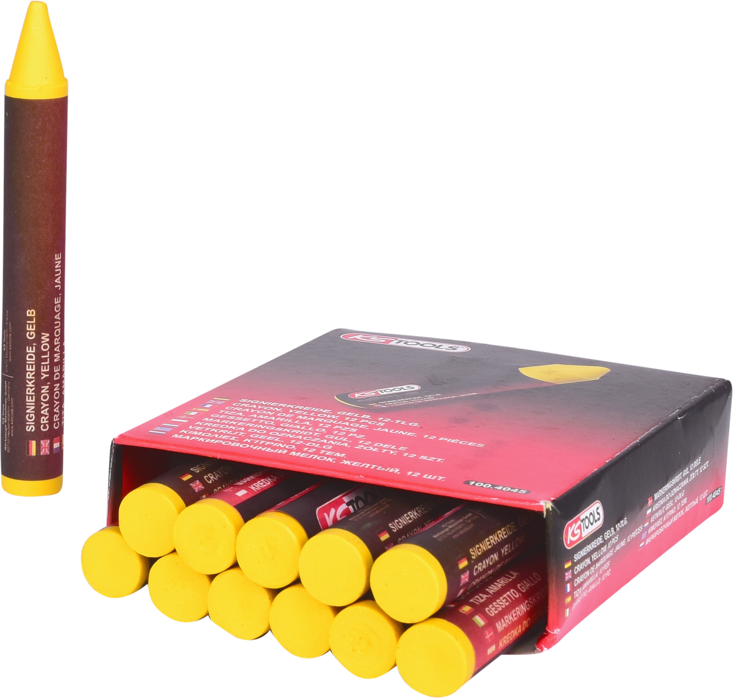 KS Tools Signierkreide, 12er Pack
