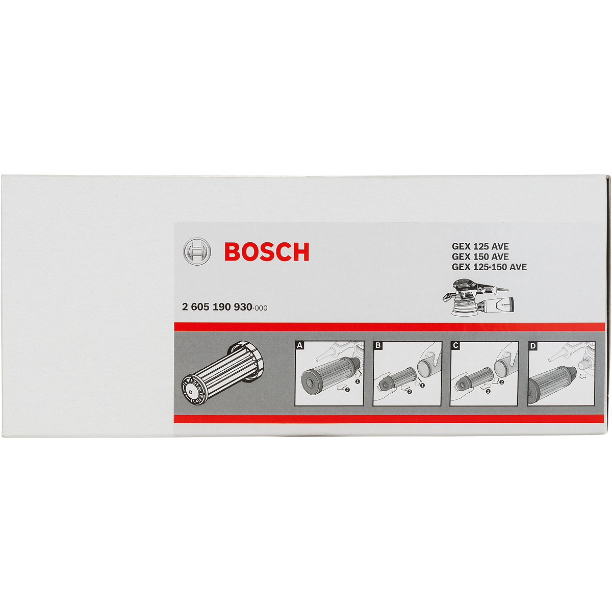 Bosch Filter für GEX 125-150 AVE Professional