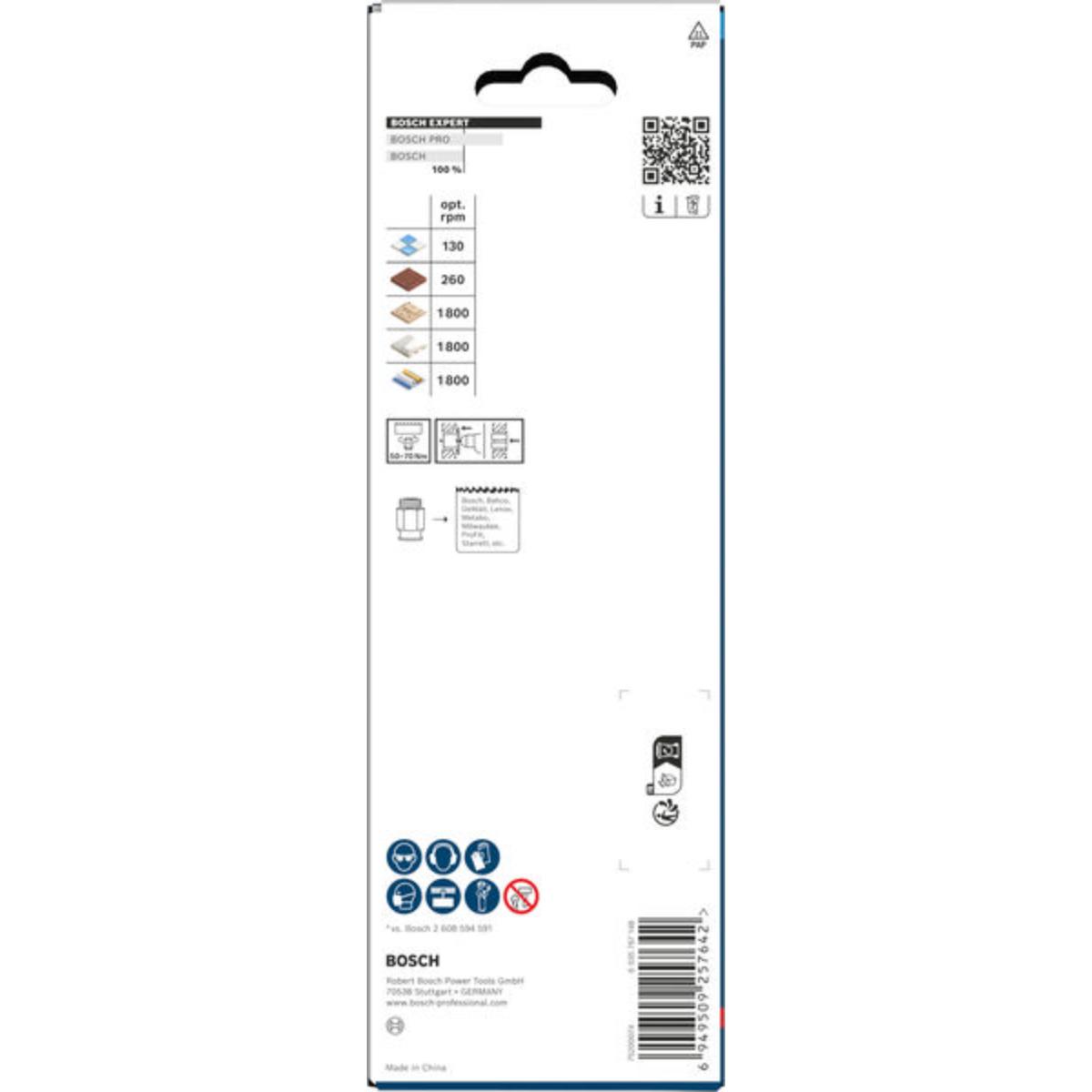 Bosch EXPERT Multi Material Kegelsenker PC Plus Lochsäge, 68 x 60 mm, Starter-Kit