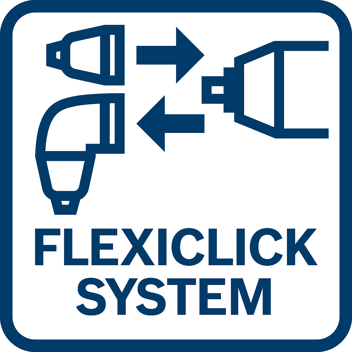 Bosch FlexiClick-Aufsatz GFA 12-X, 1/4-Sechskant-Bithalteraufsatz