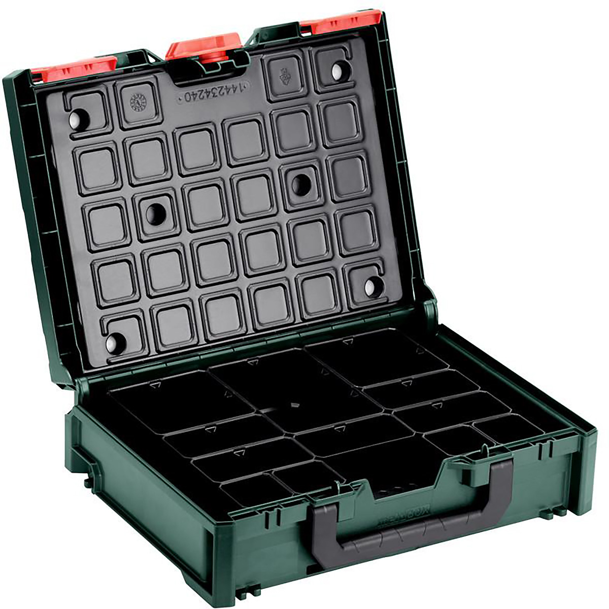 Metabo metaBOX 118 Organizer mit 12 Sortimo Einsatzboxen