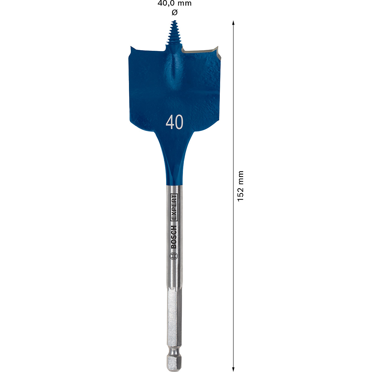 Bosch EXPERT SelfCut Speed Flachfräsbohrer, für Bohrmaschinen