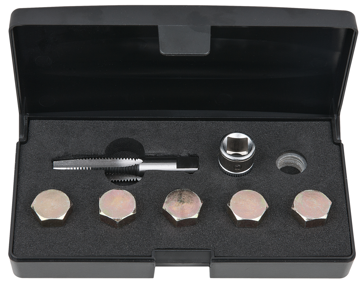 KS Tools Ölablassschrauben-Gewindereparatur-Satz, 12-tlg M12 x 1,5