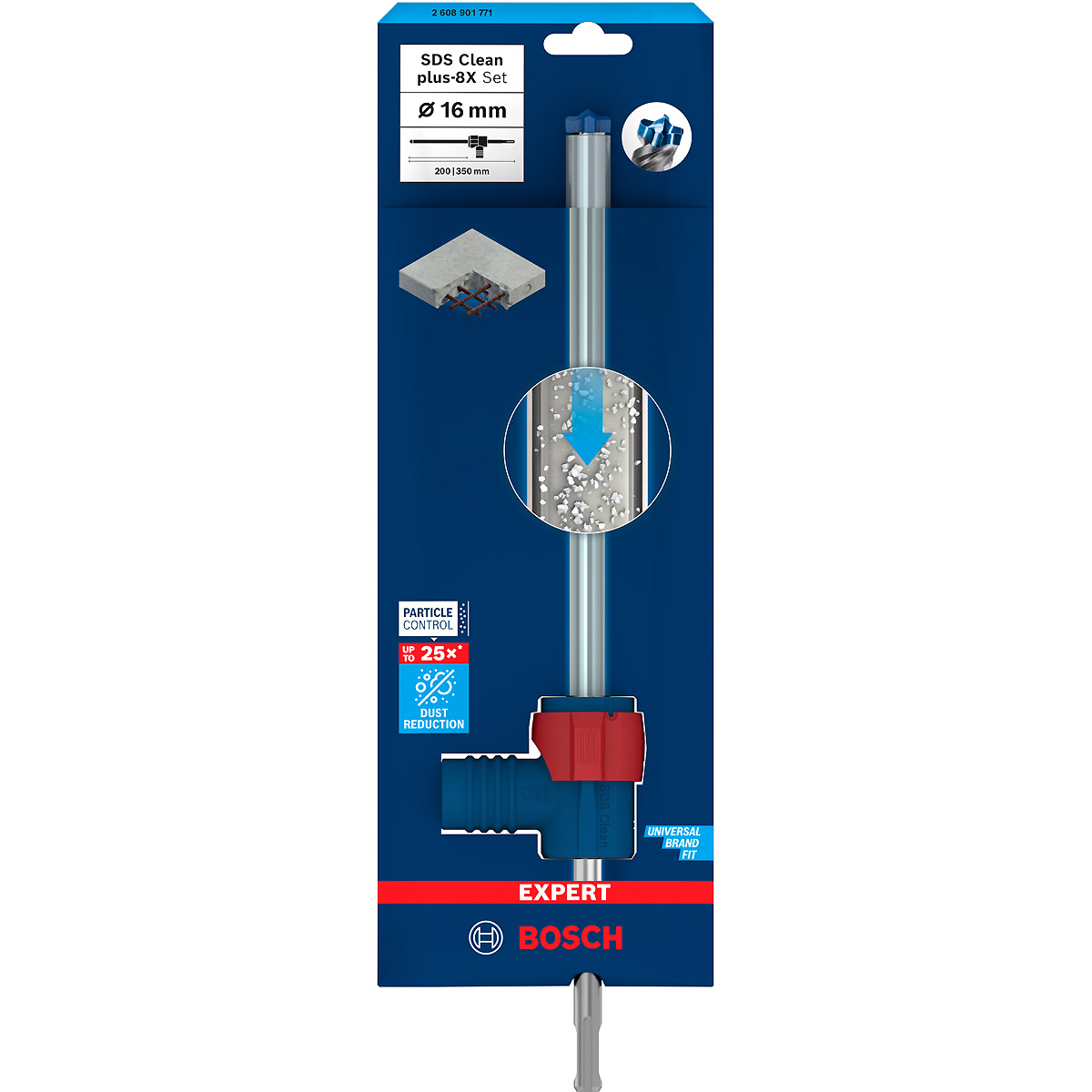 Bosch EXPERT SDS Plus Saugbohrer PP