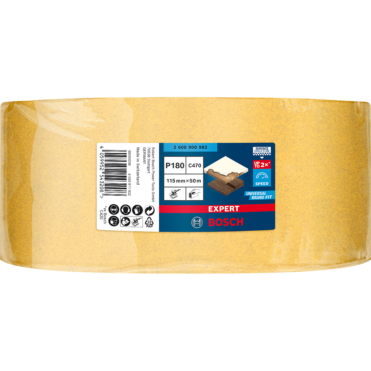 Bosch EXPERT C470 Schleifpapierrolle zum Handschleifen