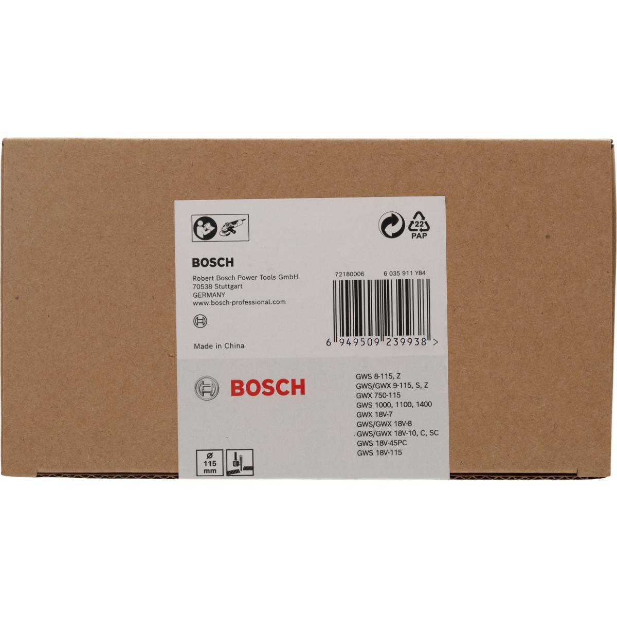 Bosch Schutzkombinationshaube zum Schneiden, zum Aufstecken, Kunststoff, 100 mm GWS / GWX