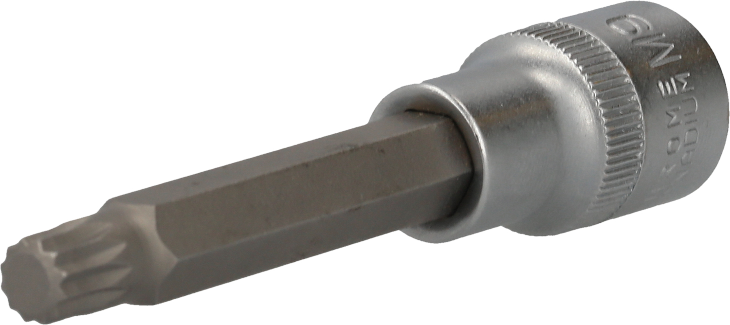 Brilliant Tools 1/2" Vielzahn-Bit-Stecknuss, 100 mm lang