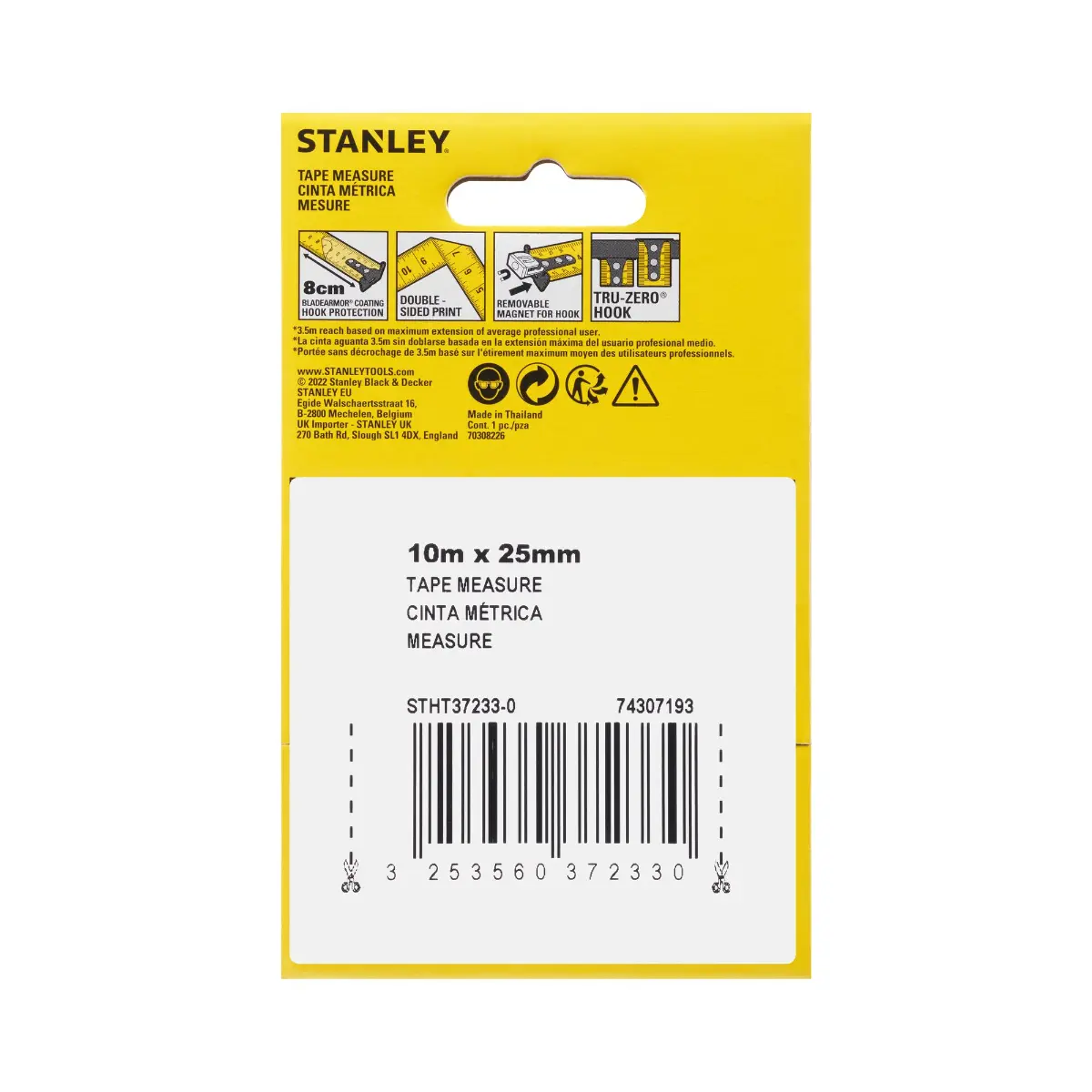 STANLEY Bandmass Compact Pro 10m (25mm)
