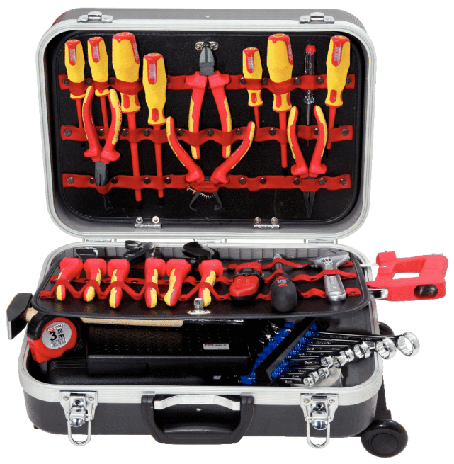 KS Tools Premium Max Elektriker-Werkzeugkoffer, 195-tlg