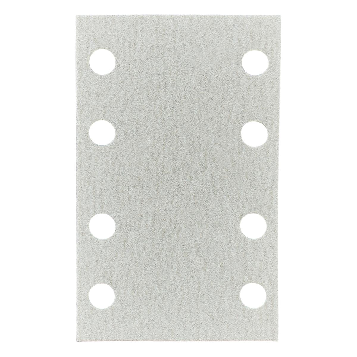 Makita Schleifpapier 80x130mm, Körnung A150,Klett, 8 Loch, 10 Stück