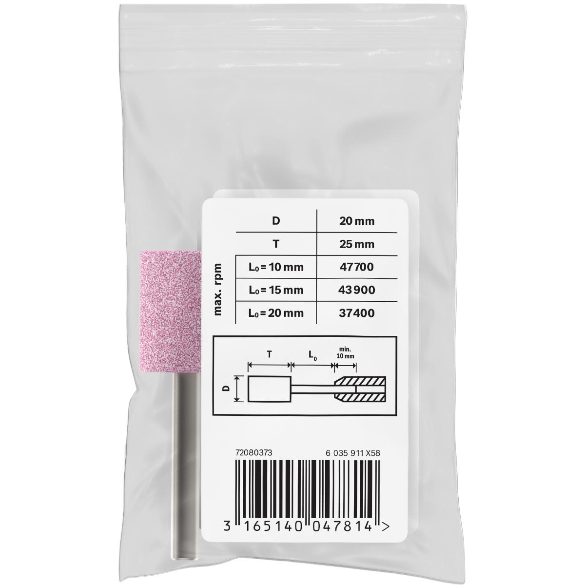 Bosch PRO Schleifstift, zylindrisch, hart