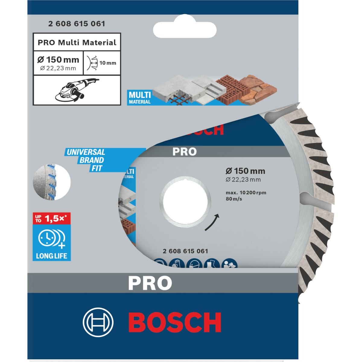 Bosch PRO Diamanttrennscheibe Standard for Universal