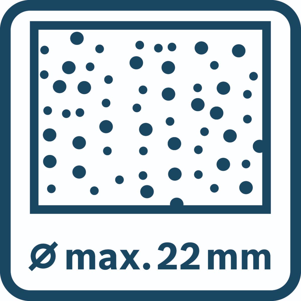 Bosch Akku-Bohrhammer mit ONECHUCK GBH 18V-22 X in L-BOXX 136