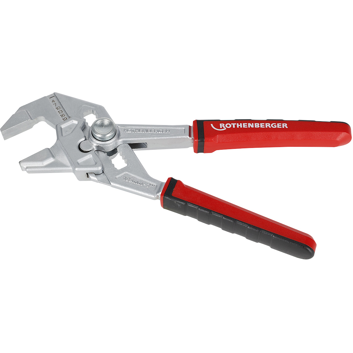 Rothenberger ROFAST Zangenschlüssel, 7" 2K, mit Schonbacken 2K Handgriffe , 3 Paar