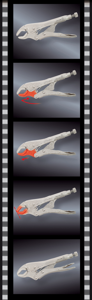 KS Tools Gripzange GRIP Xtreme