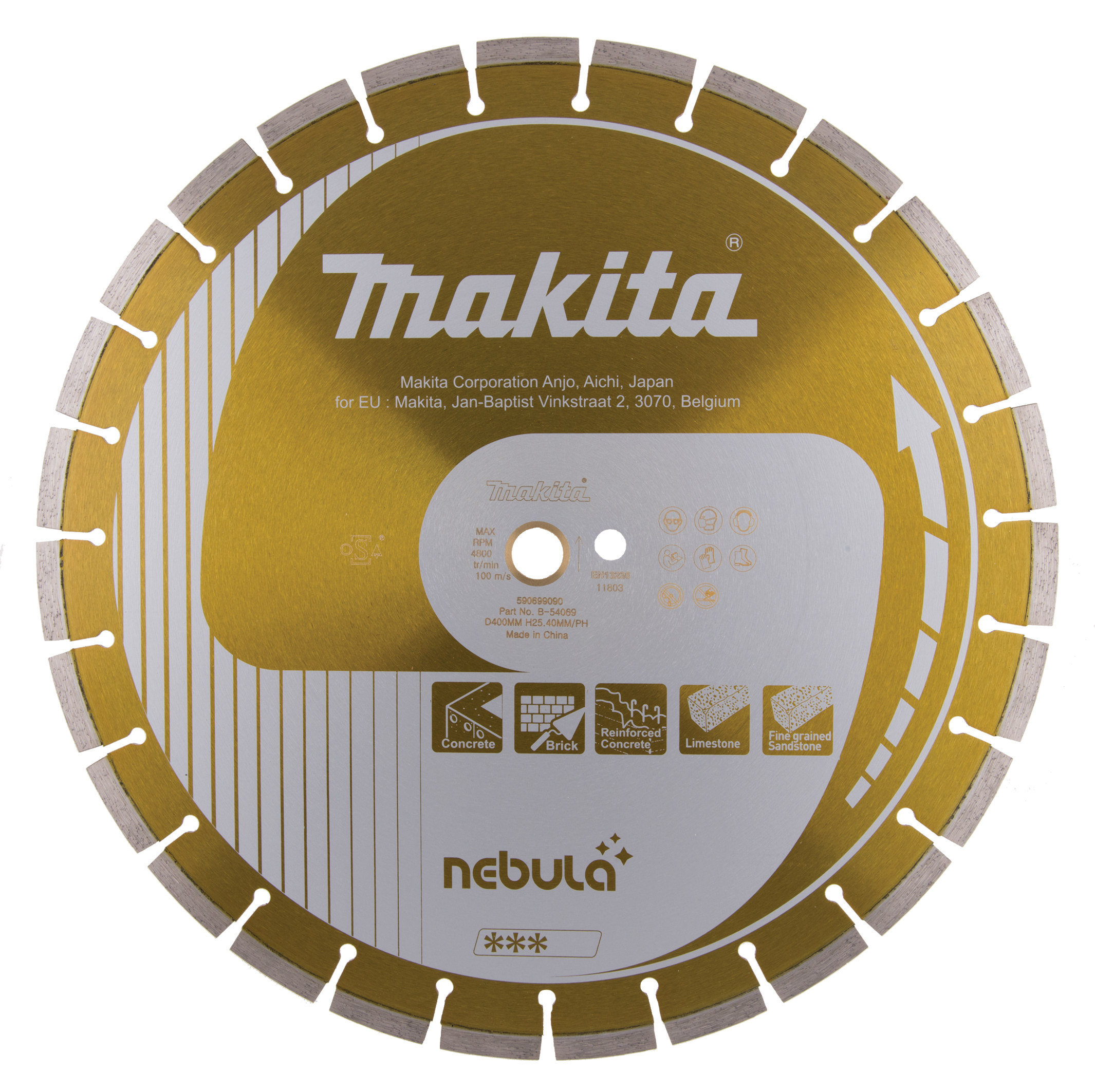Makita Diamantsch. 400x25,4 Nebula - B-54069