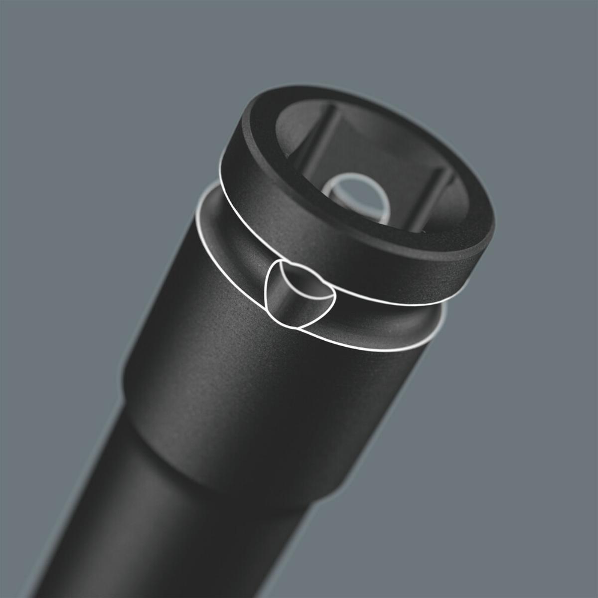 Wera 9728 Schaumstoffeinlage Zyklop B 3/8" Impaktor Deep Steckschlüsseleinsatz Set 1