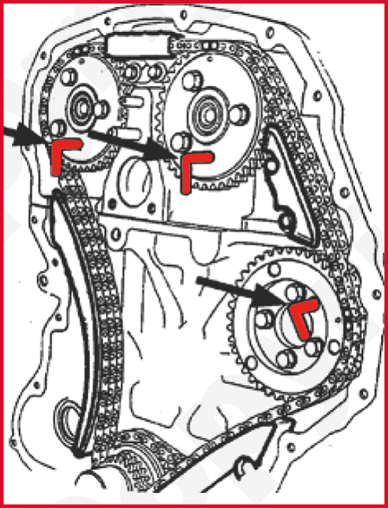 KS Tools Motoreinstell-Werkzeug-Satz für Ford, 11-tlg