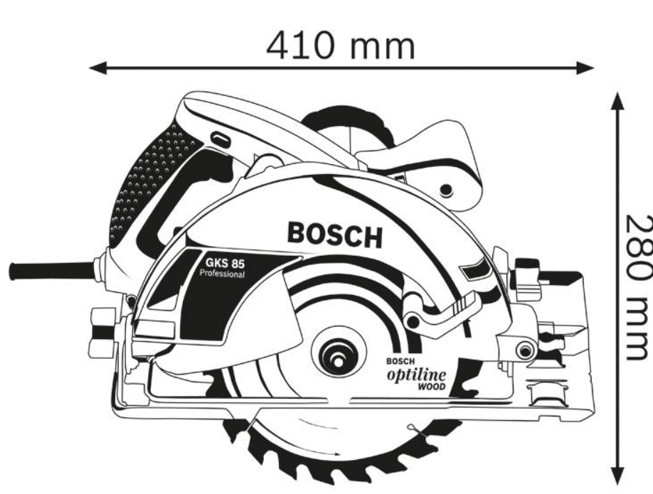 Bosch Handkreissäge GKS 85