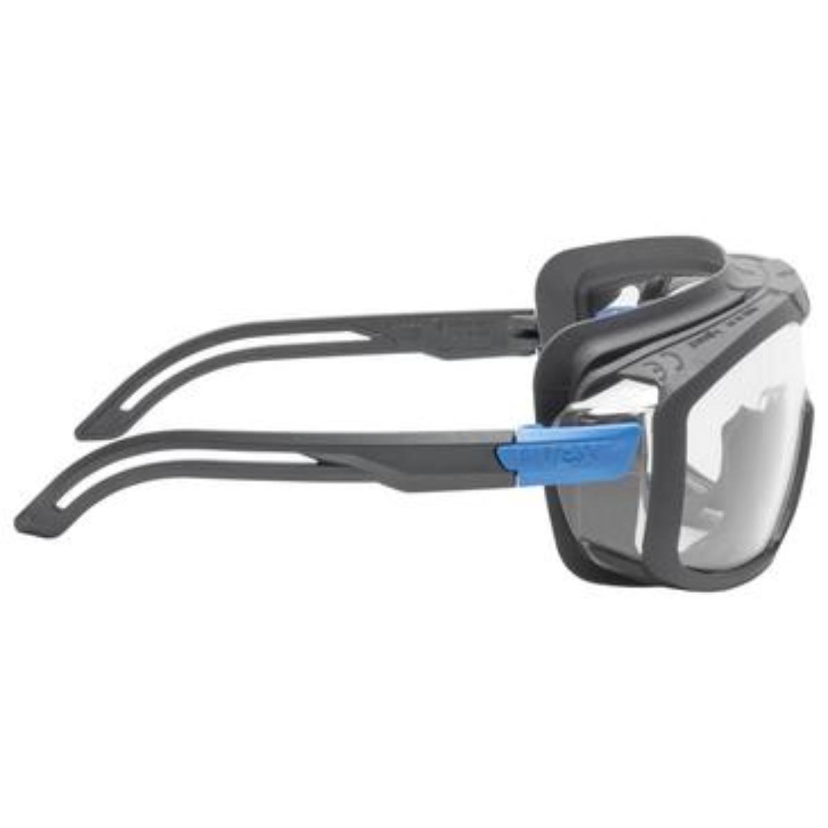 uvex Bügelbrille i-guard grau, blau