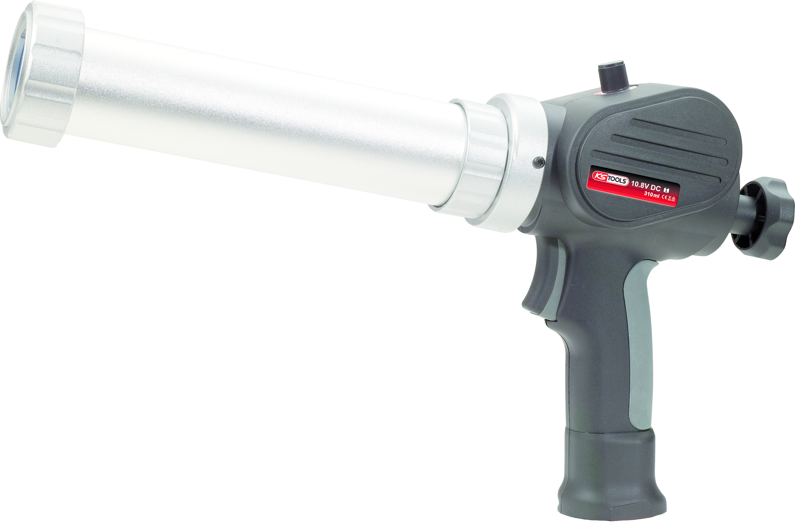 KS Tools Akku-Kartuschen-Pistole 310 ml mit 1 Akku und 1 Ladegerät