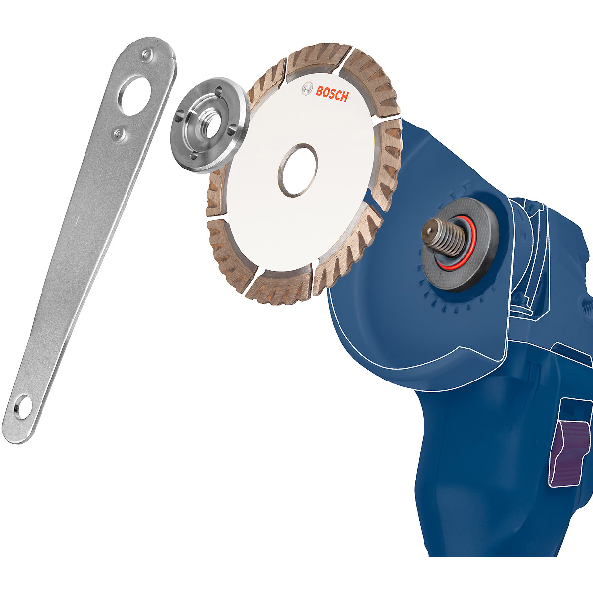 Bosch EXPERT Carbide Multi Wheel Trennscheibe, 125 mm, 22,23 mm