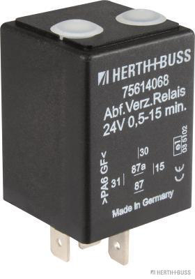HERTH&BUSS Zeitrelais, 15 A, 5 pins