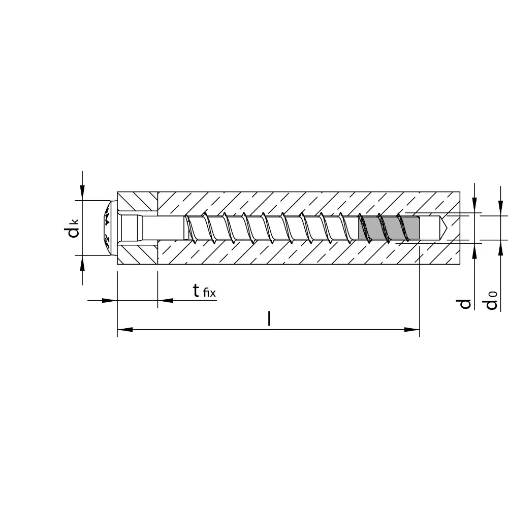 HECO MULTI-MONTI-plus P A4 7,5 x 55, Rundkopf, T-Drive, 50 St.