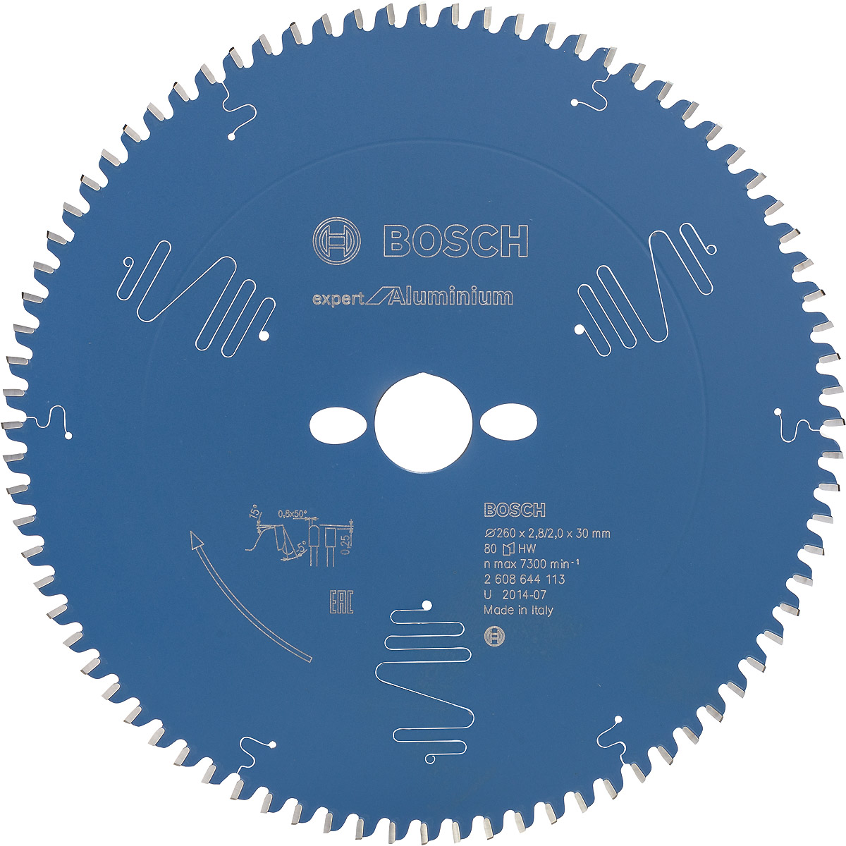Bosch Kreissägeblatt Expert for Aluminium ø 260 mm