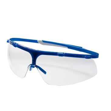 uvex Bügelbrille super g navy blue, weiß