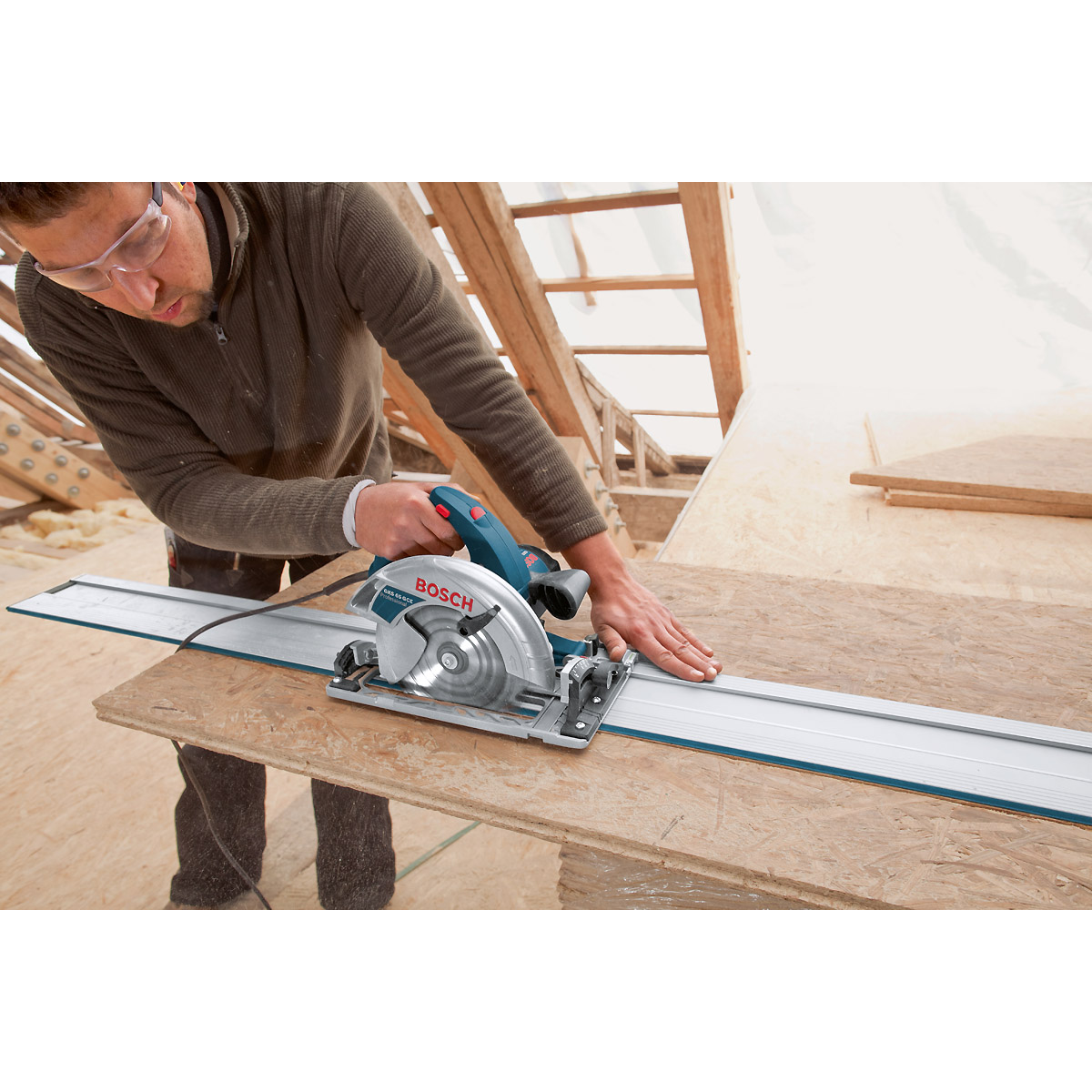 Bosch Handkreissäge GKS 65 GCE, mit L-BOXX