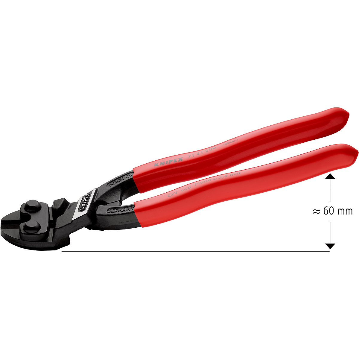 KNIPEX CoBolt Kompakt-Bolzenschneider