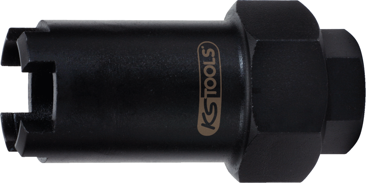 KS Tools Druckschrauben-Zapfenstecknuss, 22,0x28,0x70,0 mm