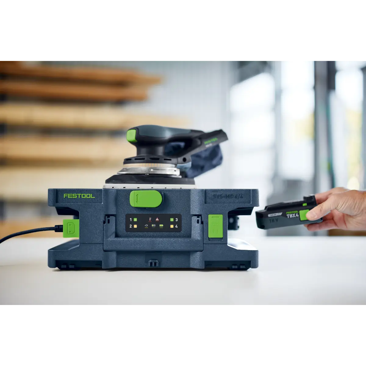 Festool Schnellladegerät SYS-MC 6/4