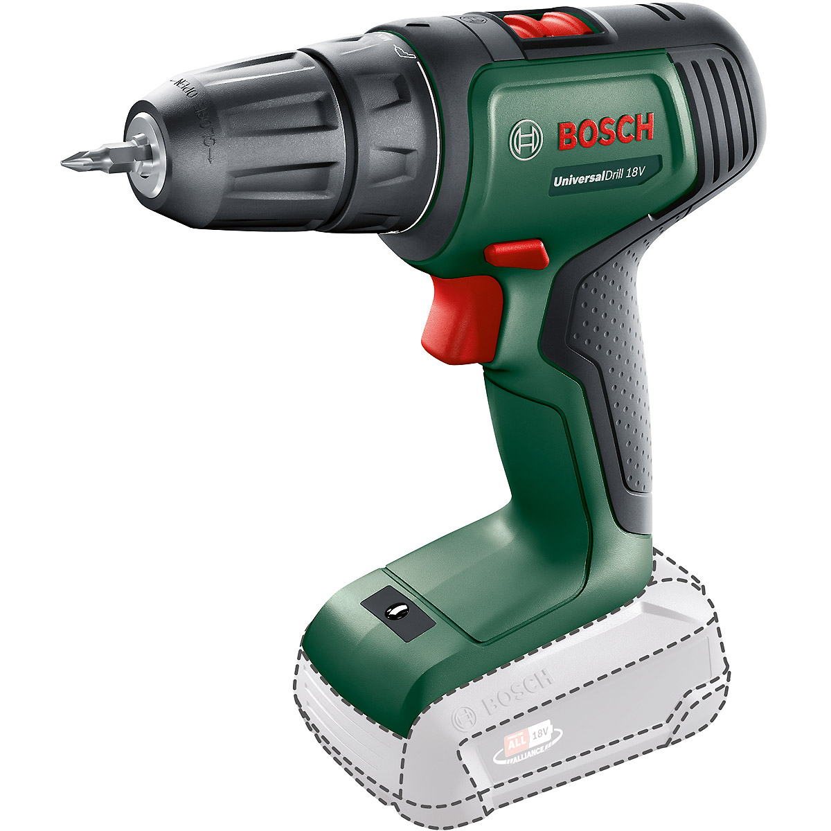Bosch Akku-Zweigang-Bohrschrauber UniversalDrill 18V