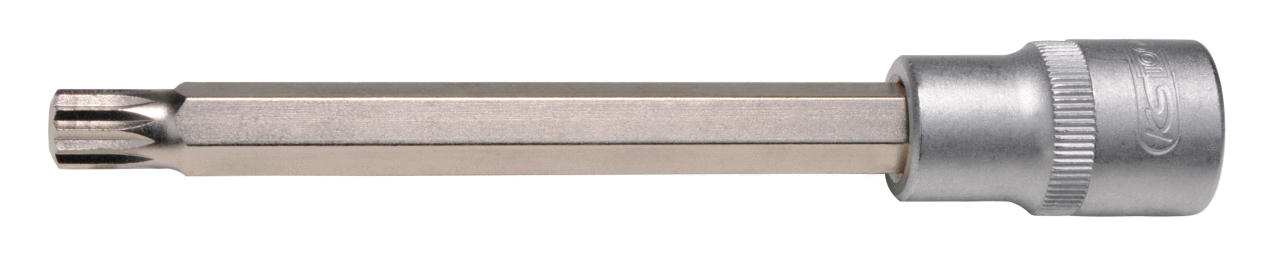 KS Tools 1/2" Bit-Stecknuss XZN, M10, 140 mm