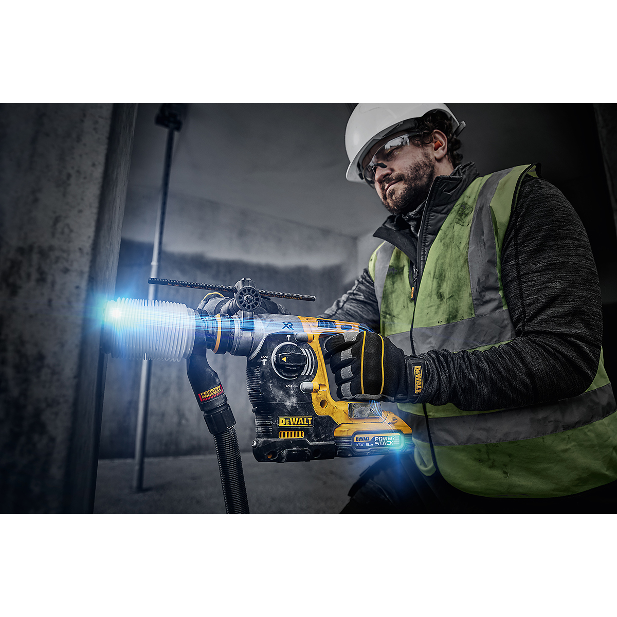 DEWALT Akku-Kombihammer 18V SDS-plus 24mm