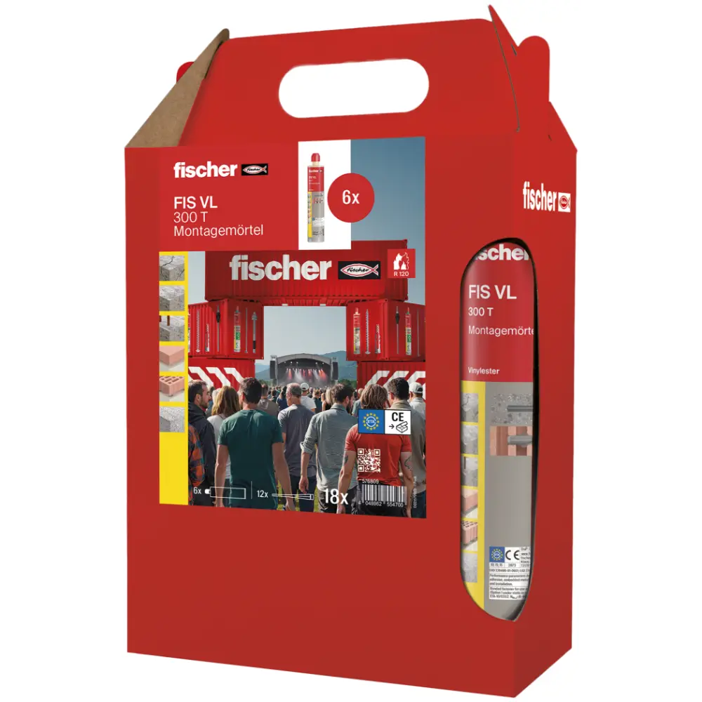 Fischer Aktion 2025 - Montagemörtel FIS VL 300 T (6 PACK)