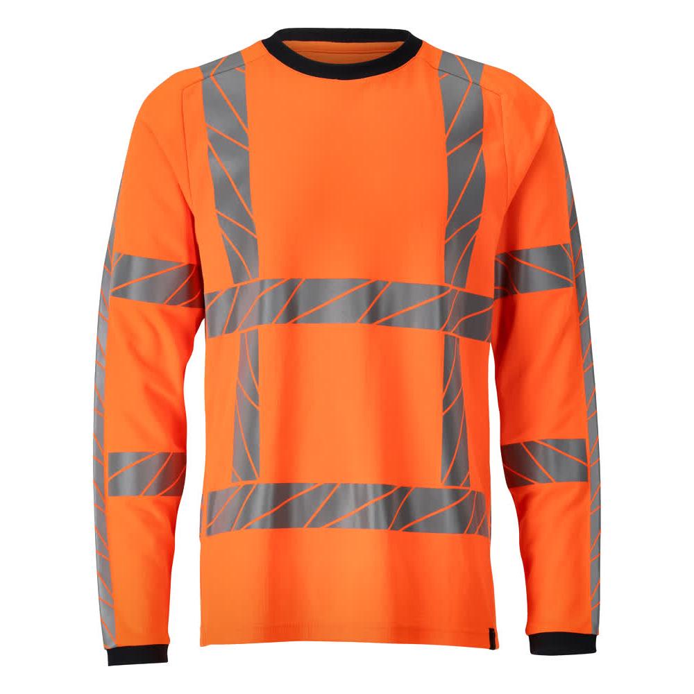 MASCOT Herren Langarmshirt Hi-vis Orange