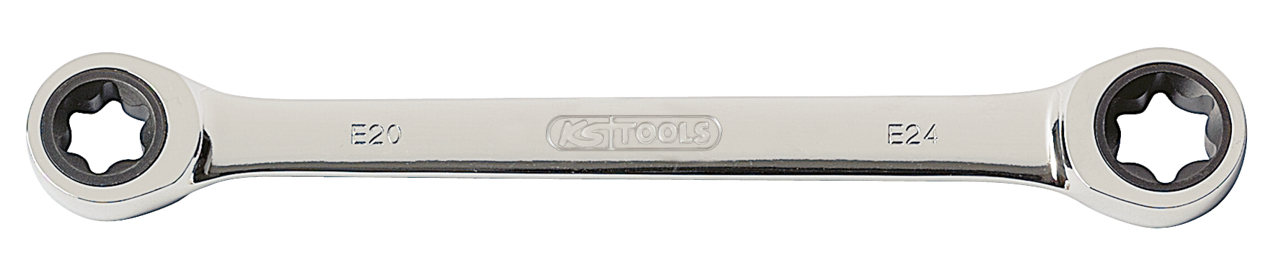 KS Tools GEARplus Torx-E-Doppel-Ratschenringschlüssel