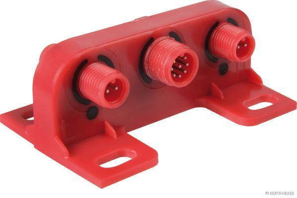 HERTH&BUSS Kabelverbindungsdose, LEDs#inno Plug+Play, Rund-stecker