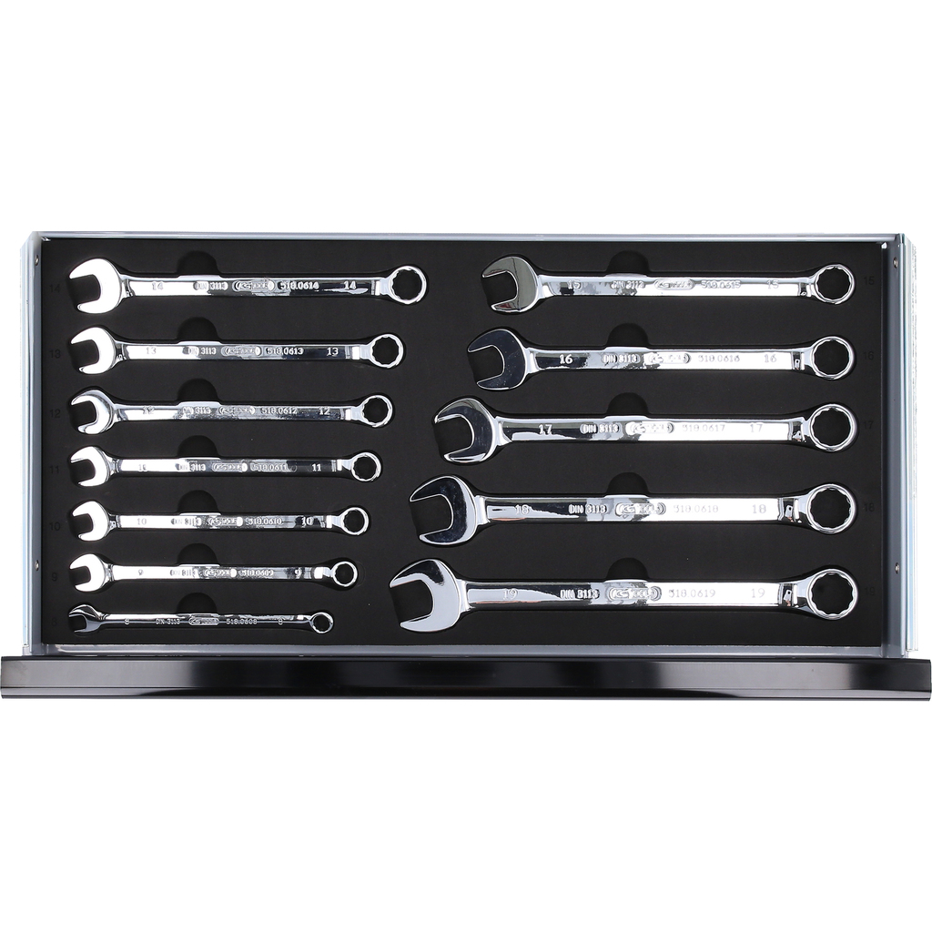 KS Tools 1/4"+1/2" CHROMEplus Universal-Werkzeug-Satz, 99-tlg