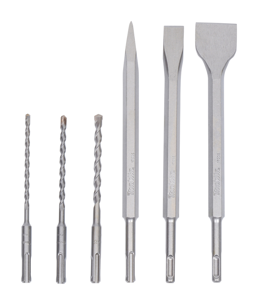 Makita SDS-PLUS Bohrer/Meißel-Set, 6 Stück - D-58920
